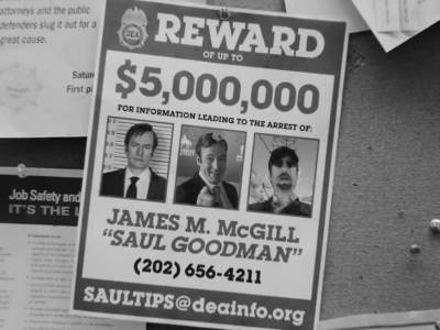 Better Call Saul season 6 final season release date April 18, 2022 Monday AMC second teaser video wanted poster flyer reward $5,000,000 Jimmy McGill James Saul Goodman