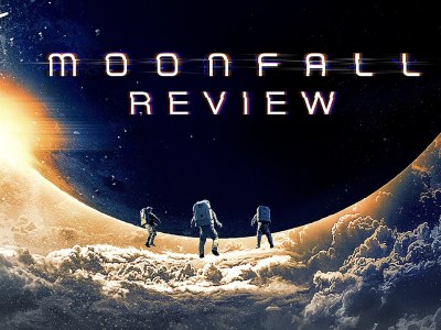 Moonfall review Roland Emmerich moon falls to Earth as a serviceable disaster movie