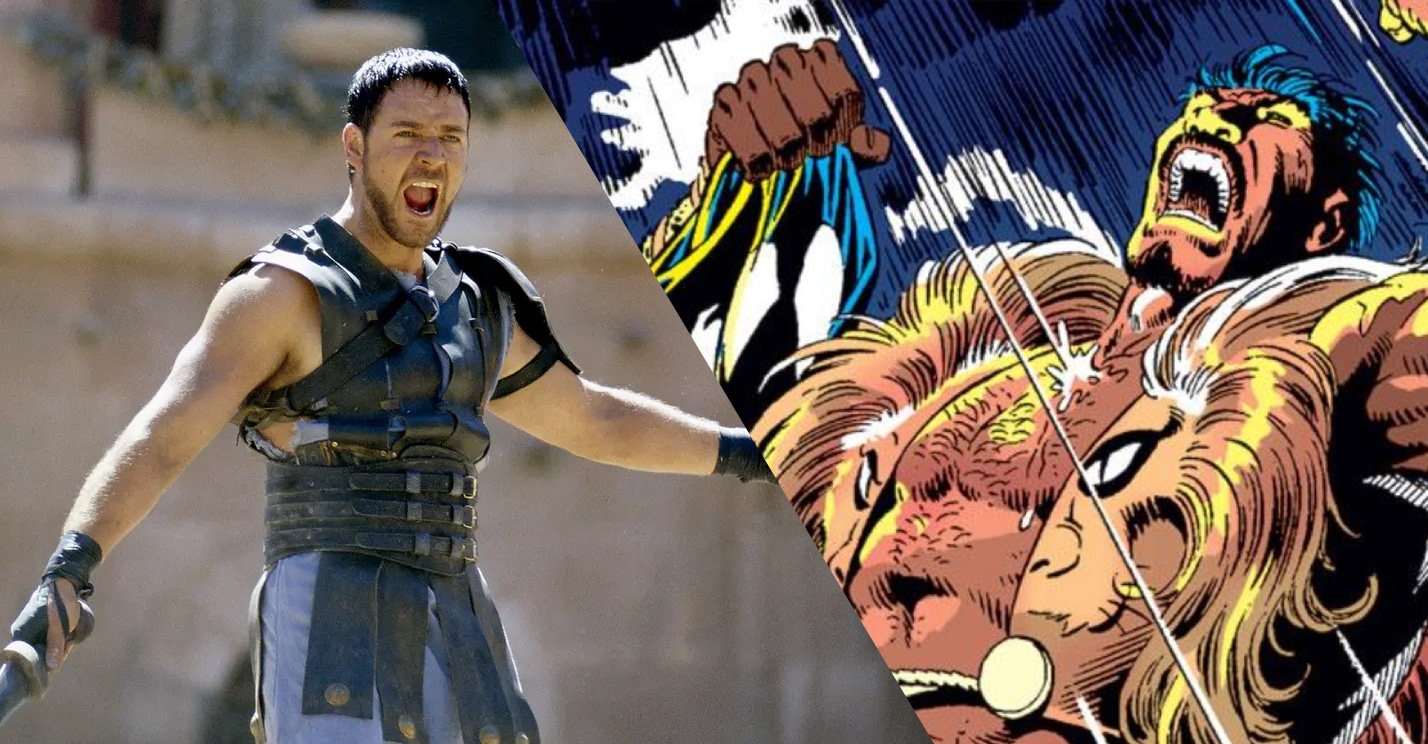 Russell Crowe Kraven the Hunter movie cast Sony Spider-Man Universe Aaron Taylor-Johnson