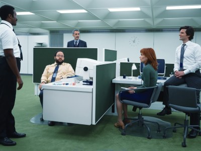 Severance office job work is hell of your own human making - Apple TV+ Dan Erickson Ben Stiller Aoife McArdle