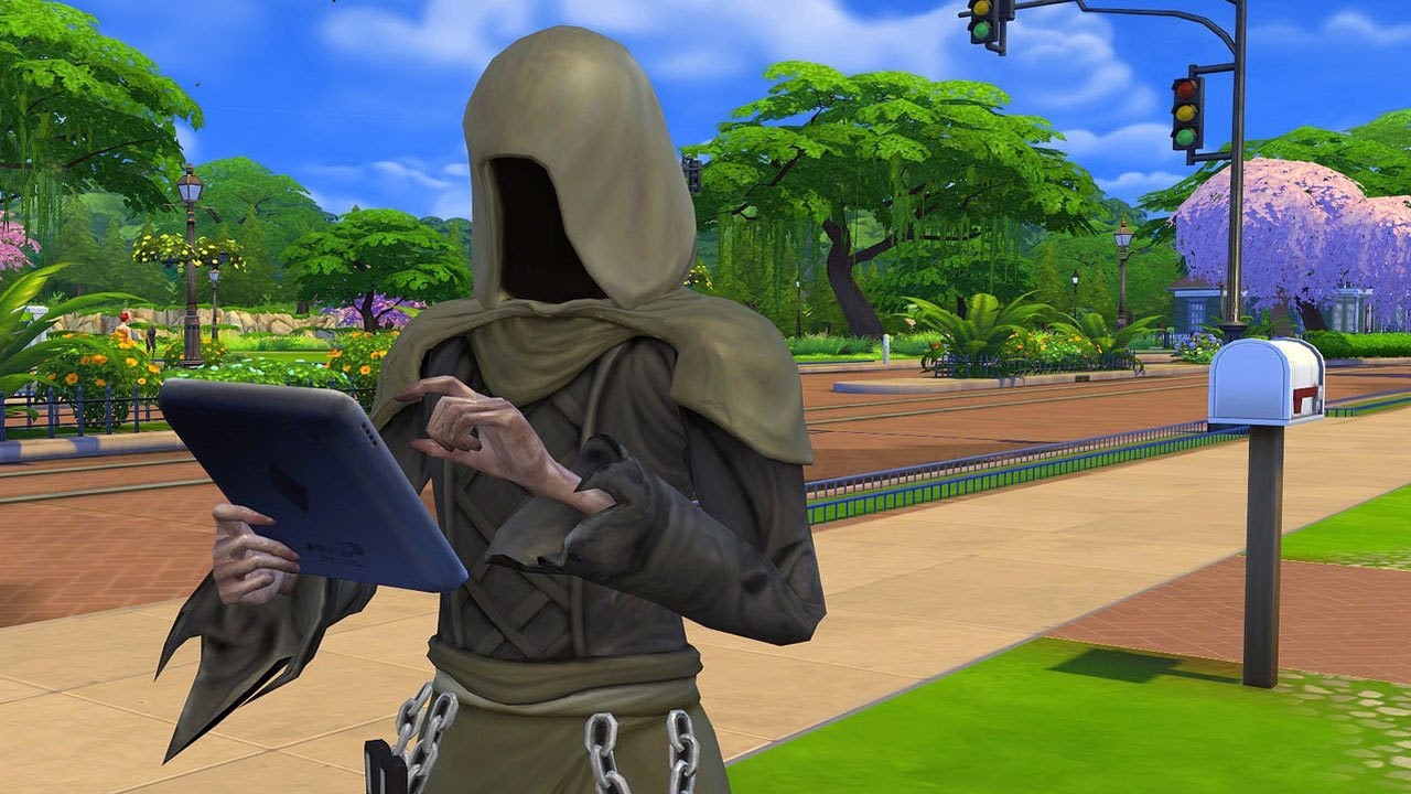 The Sims lore 2 3 4 Bustin Out Bella Goth Grim Reaper
