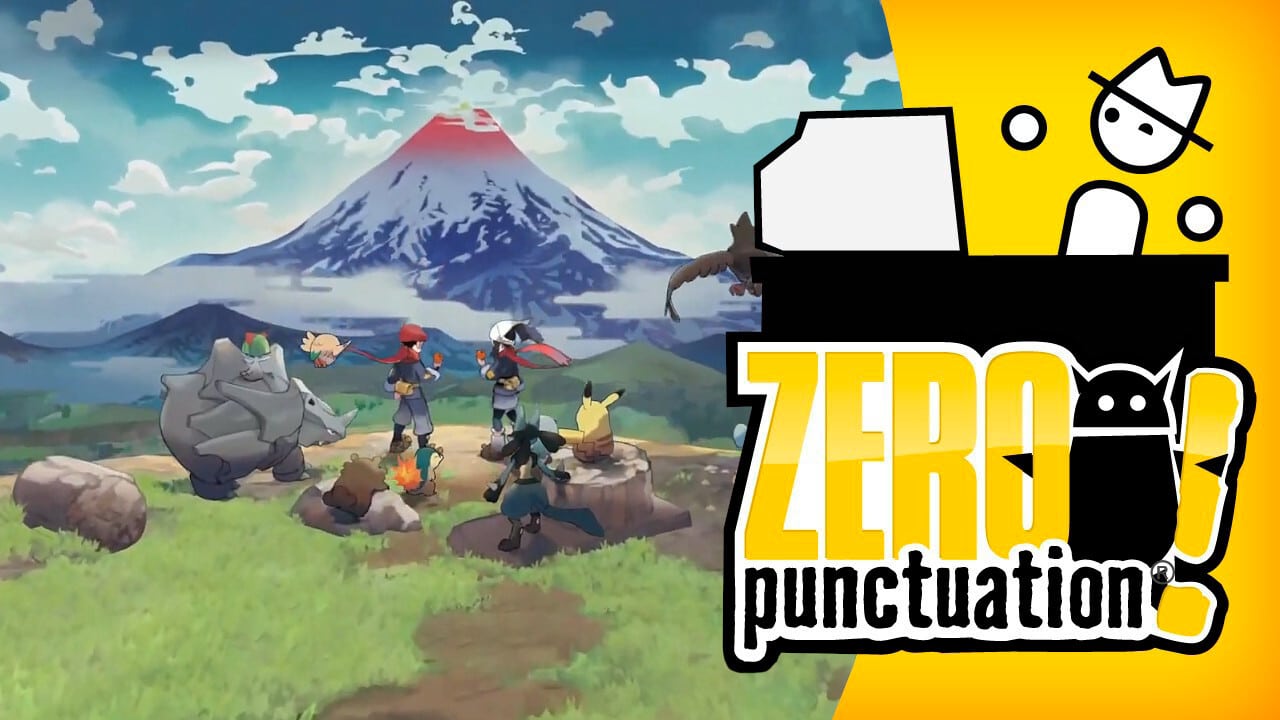 Pokémon Legends: Arceus zero punctuation yahtzee croshaw game freak pokemon company Nintendo Switch