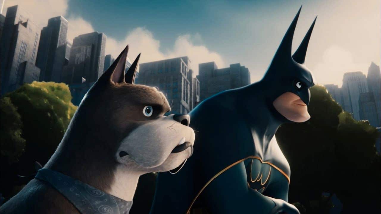 DC League of Super-Pets trailer Keanu Reeves Batman