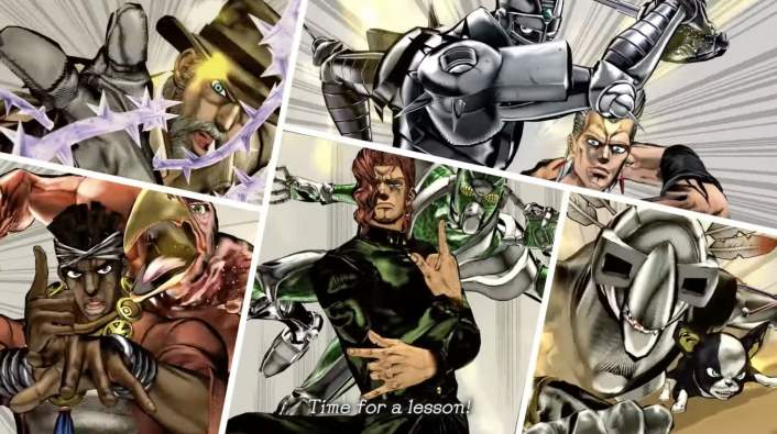 Jojos Bizarre Adventure: All Star Battle R is a fighting game for anime fans all Japanese voice actors returning Bandai Namco state of play playstation xbox switch pc Jojo's