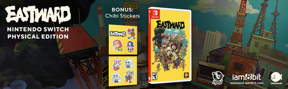 Eastward physical collectors edition board game iam8bit Pixpil Chucklefish collector's edition