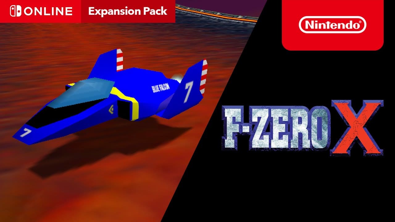 F-Zero X Nintendo Switch Online Expansion Pack release date March 11, 2022