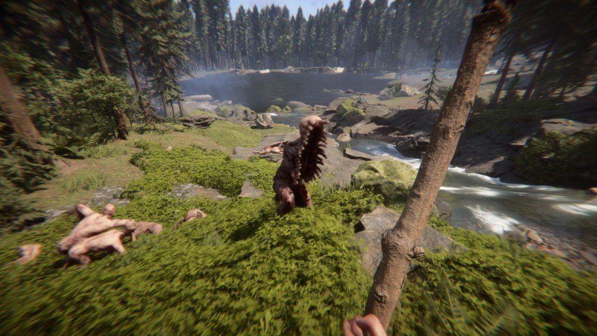 Sons of the Forest delay release date delayed to October 2022 by Endnight games indie survival first-person