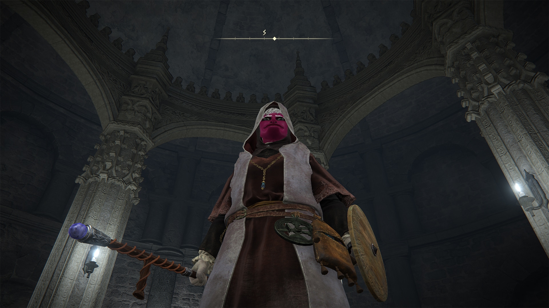 worst Elden Ring Astrologer gameplay on purpose, no magic, just dodge roll and hit with a stick