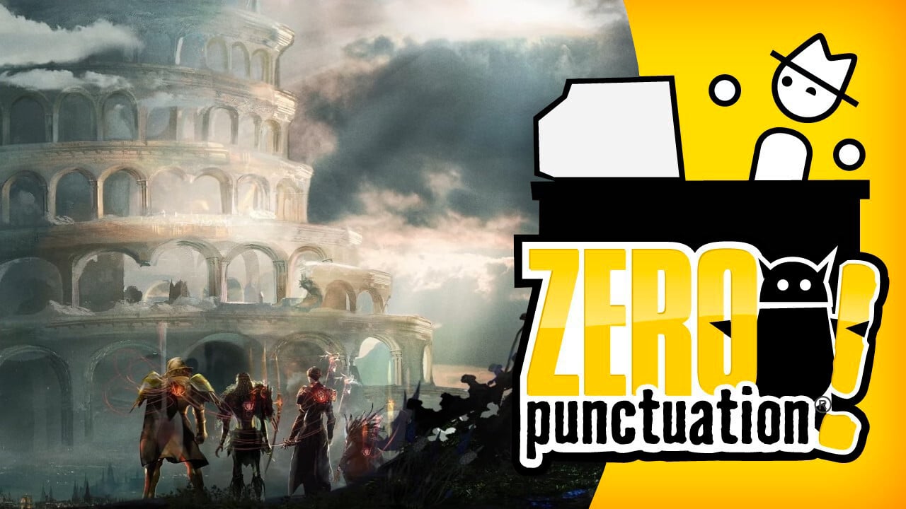 Babylons Fall Zero Punctuation Yahtzee Croshaw Square Enix PlatinumGames Babylon's Fall