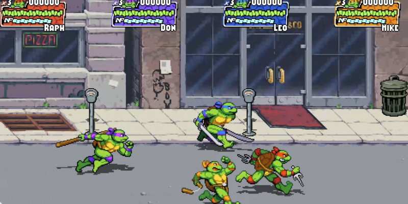 Teenage Mutant Ninja Turtles TMNT Shredders Revenge Behind the scenes video dotemu tribute games footage Shredder's Revenge