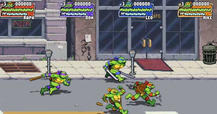 Teenage Mutant Ninja Turtles TMNT Shredders Revenge Behind the scenes video dotemu tribute games footage Shredder's Revenge