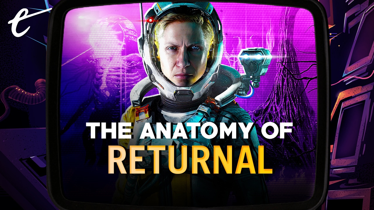 Returnal atmospheric game design rise fall in effectiveness at Housemarque on PlayStation 5 as a sci-fi roguelike