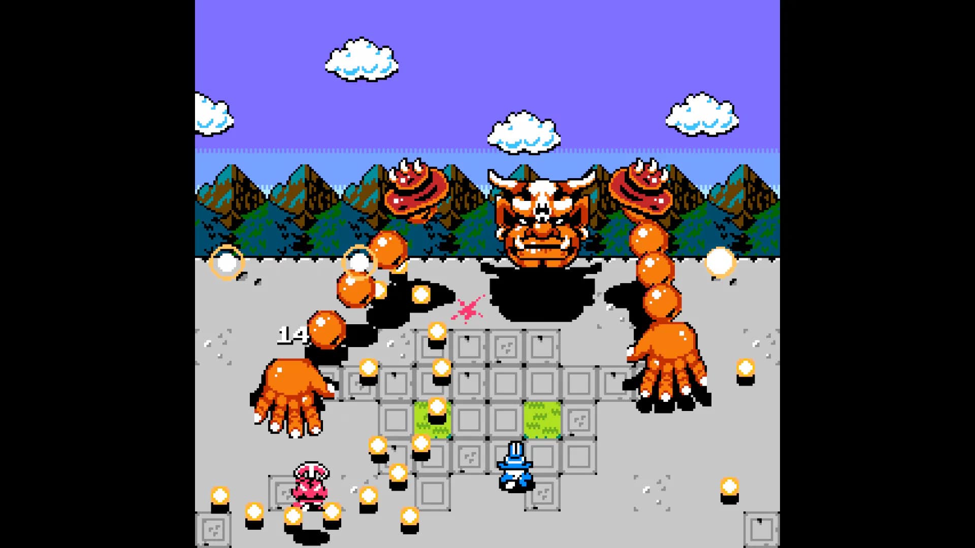 Demon Throttle preview PAX East 2022 Devolver Digital Doinksoft co-op top-down action like Ikari Warriors, King's Knight