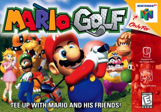 Mario Golf 64 Nintendo Switch Online Expansion Pack April 15, 2022 release date