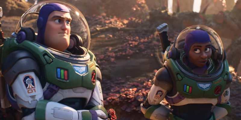 Buzz Lightyear official trailer 2 Chris Evans Commander Alisha Hawthorne Uzo Aduba Peter Sohn Sox Keke Palmer, Taika Waititi and Dale Soules Disney Pixar
