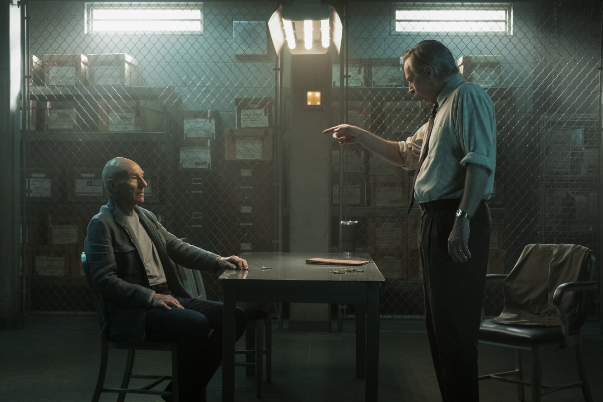 Star Trek: Picard season 2 episode 8 review Mercy S2E8 transhumanism fear Borg Queen Soong Guinan Agent Wells