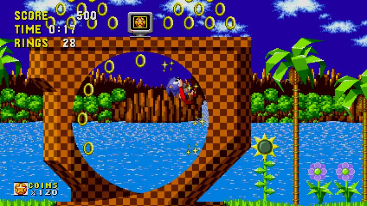 Sonic the Hedgehog 1 loop-the-loops loop physics game changer Sega Genesis Sonic Team