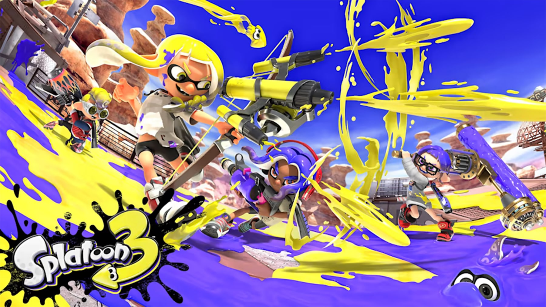 Splatoon 3 release date trailer Nintendo Switch free 2: Octo Expansion for NSO Nintendo Switch Online + Expansion Pack subscribers