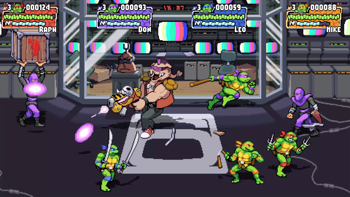 PAX East 2022 preview TMNT Teenage Mutant Ninja Turtles: Shredders Revenge preview Dotemu Tribute Games Shredder's Revenge
