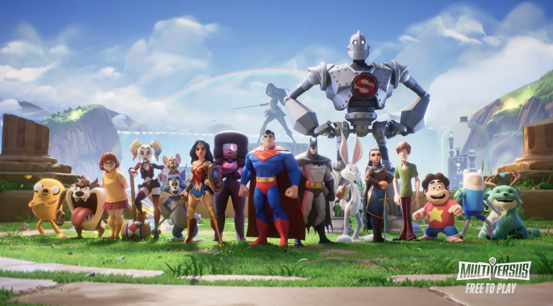 multiversus open beta confirmed new characters superman iron giant taz velma