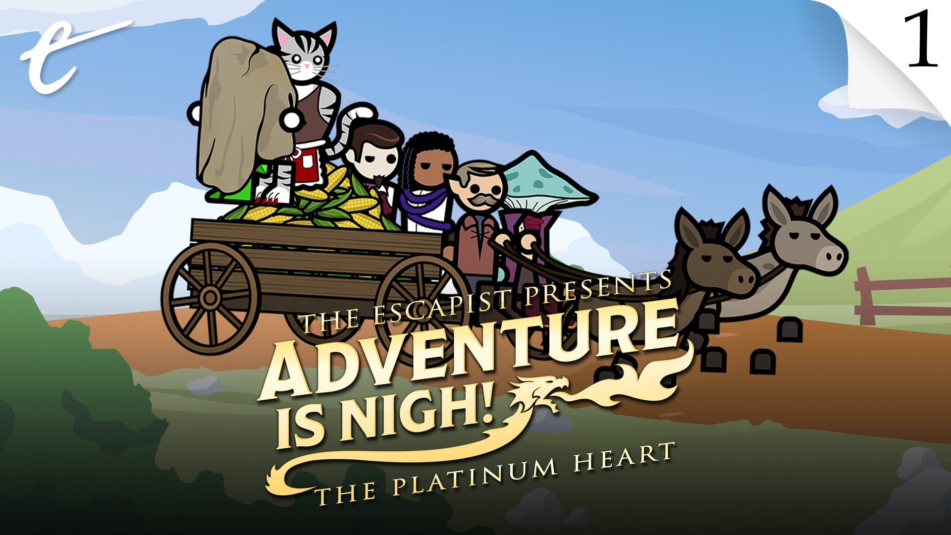 Adventure Is Nigh season 2 episode 1 Platinum Heart Run the Jewels S2 E1 S2E1 Jack Packard D&D DM Yahtzee Croshaw KC Nwosu Amy Campbell Jesse Galena Escapist Dungeons & Dragons campaign