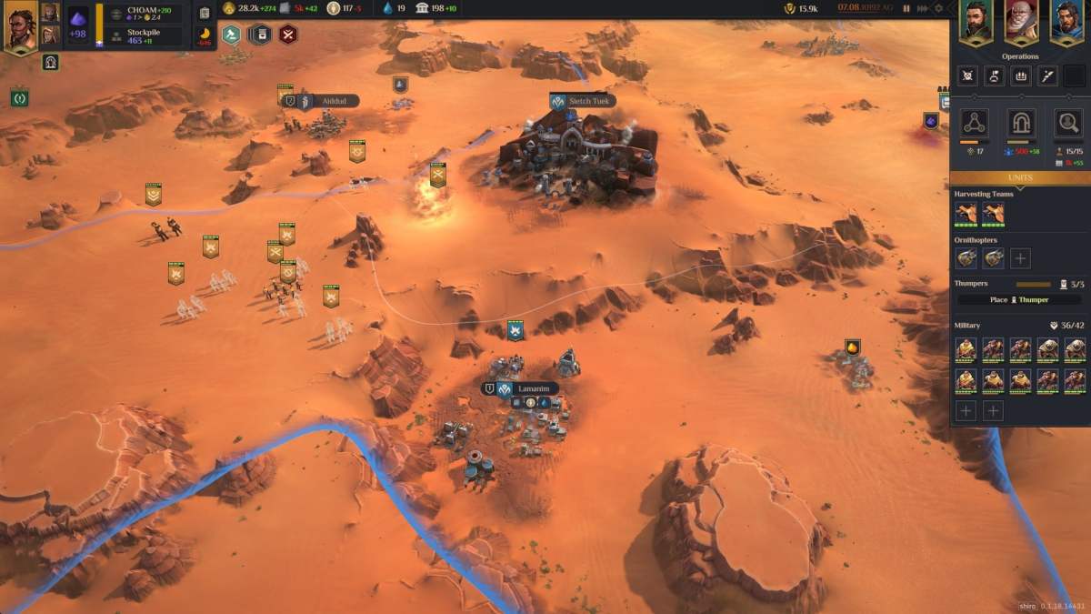 Dune: Spice Wars shows challenges limits of faithful novel Frank Herbert adaptation 4X strategy game preview hands-on Shiro Games