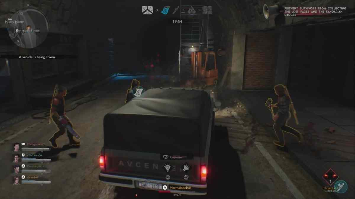 Evil Dead: The Game car theft cars stealing demon possession motor vehicles trolling
