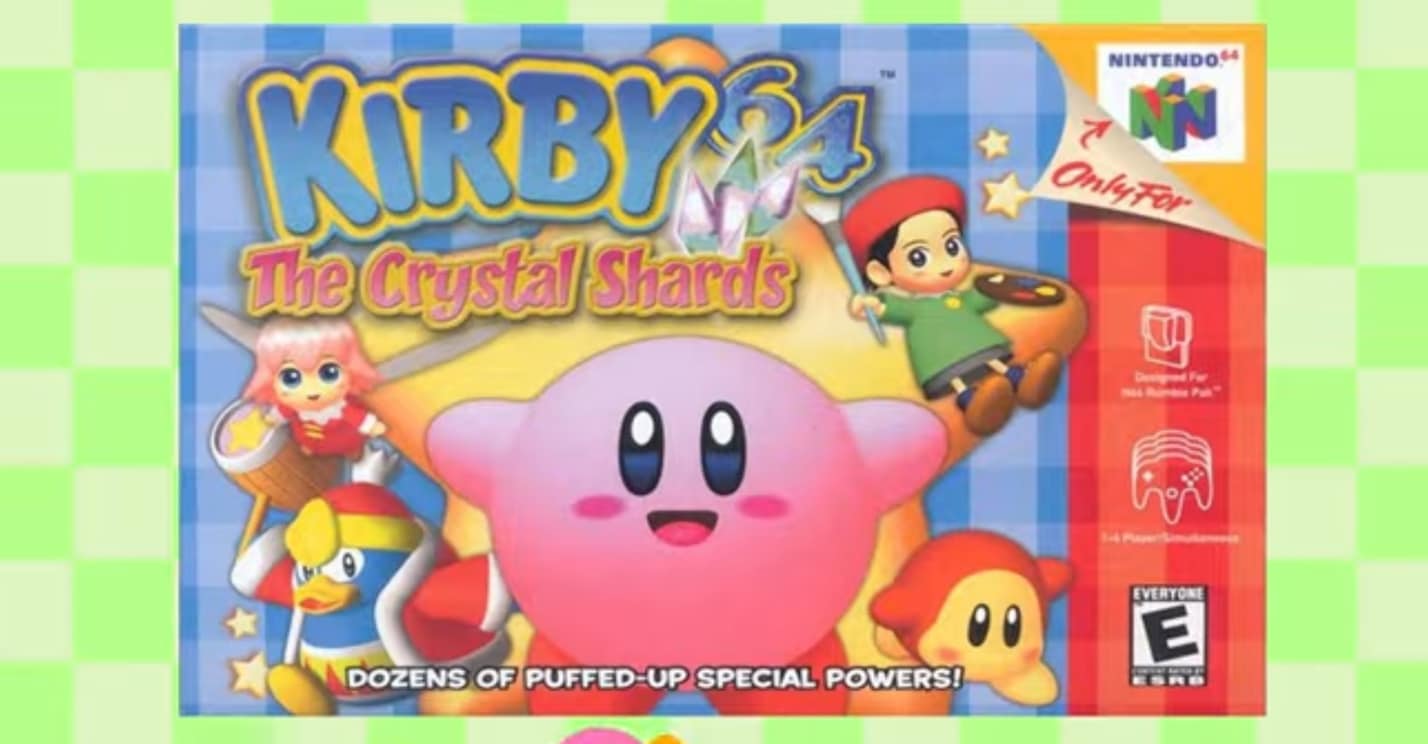 Kirby 64: The Crystal Shards joins Nintendo Switch Online + Expansion Pack NSO May 20, 2022 release date