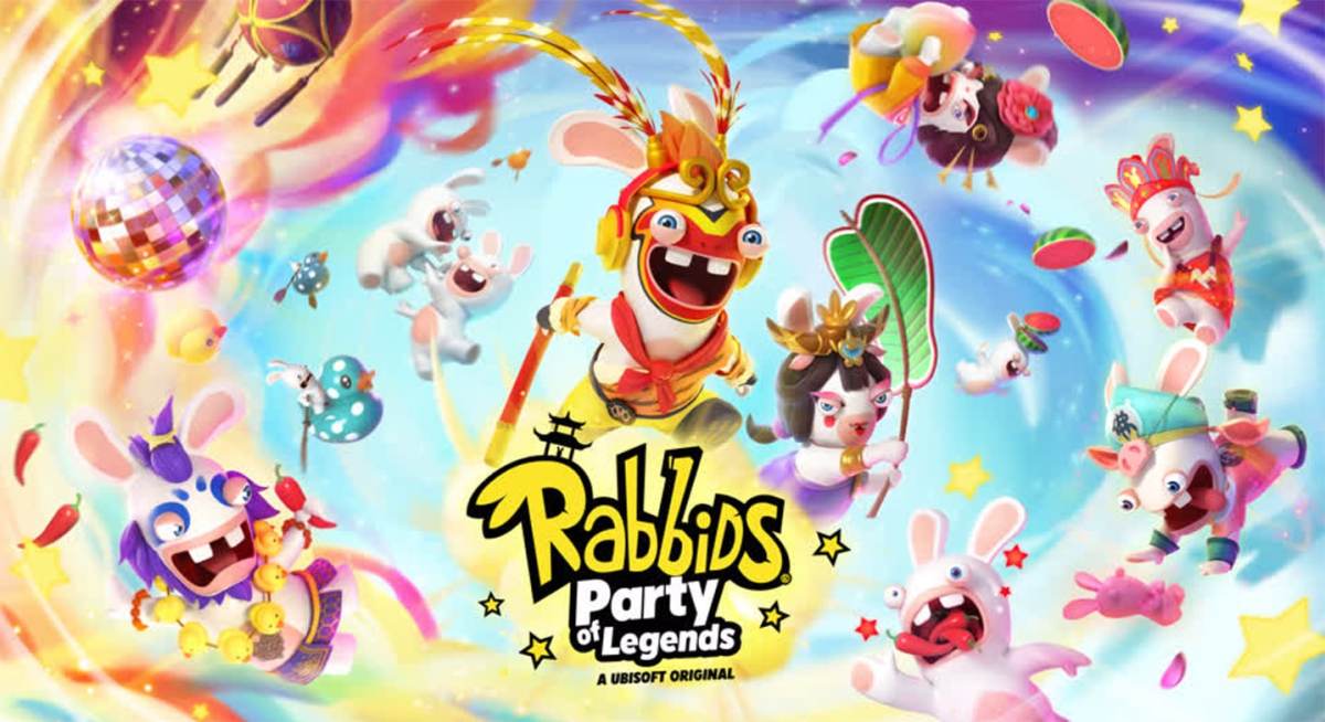 Rabbids: Party of Legends Release Date Set for June 2022 in the West English Nintendo Switch PS4 Xbox One Stadia Ubisoft Chengdu