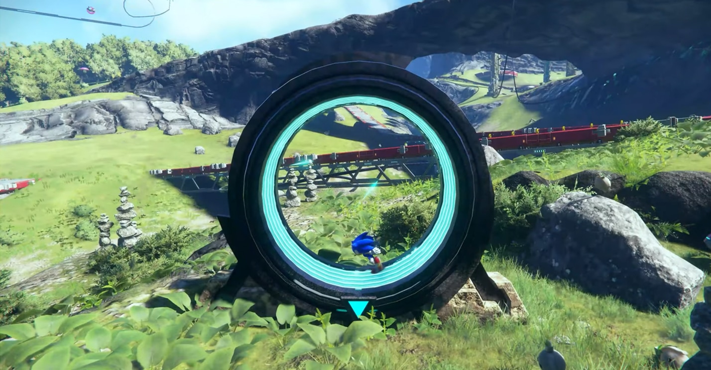 Sonic Frontiers gameplay first look teaser IGN Sega open-world exploration the hedgehog