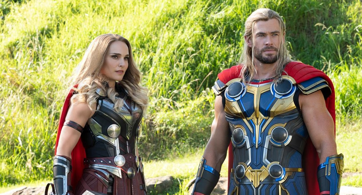 Thor: Love and Thunder Natalie Portman reveal muscles great shape outfit Thor 4 Chris Hemsworth Empire MCU rom-com romantic comedy Marvel