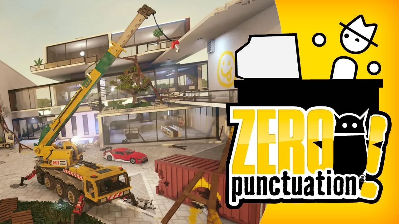 Teardown Zero Punctuation review Yahtzee Croshaw Tuxedo Labs environmental destruction heists