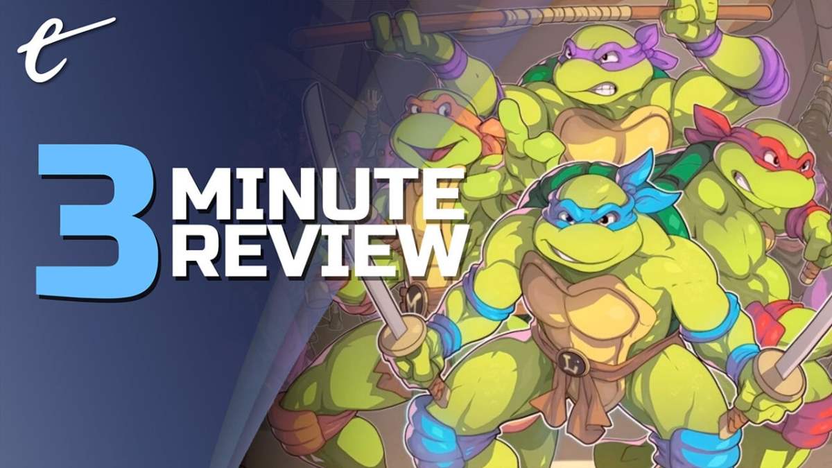 TMNT Teenage Mutant Ninja Turtles: Shredders Revenge Review in 3 Minutes Dotemu Tribute Games retro sidescroller beat em up lacking depth Shredder's Revenge