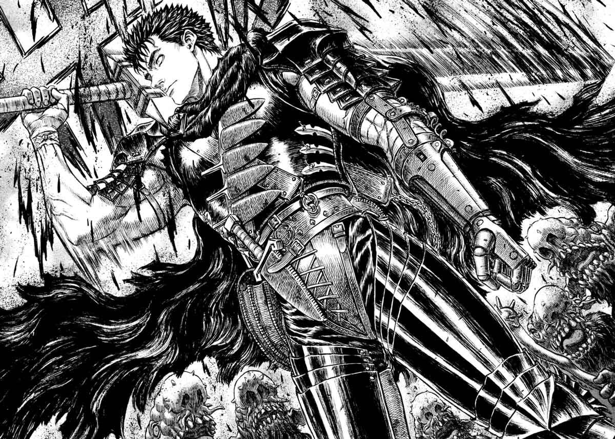 Berserk manga return continue completion complete Kentaro Miura Studio Gaga Kouji Mori best friend supervisor Hakusensha resume serialization completed Guts new story arc after Fantasia.
