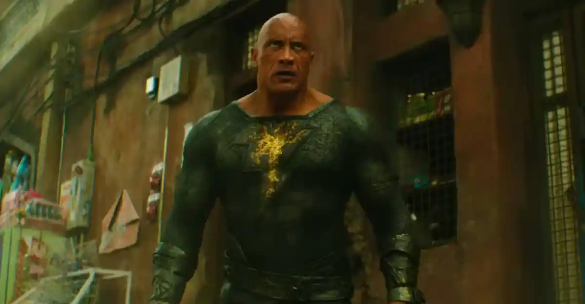 Black Adam trailer Dwayne The Rock Johnson kills people DC Films Extended Universe anti-hero superhero
