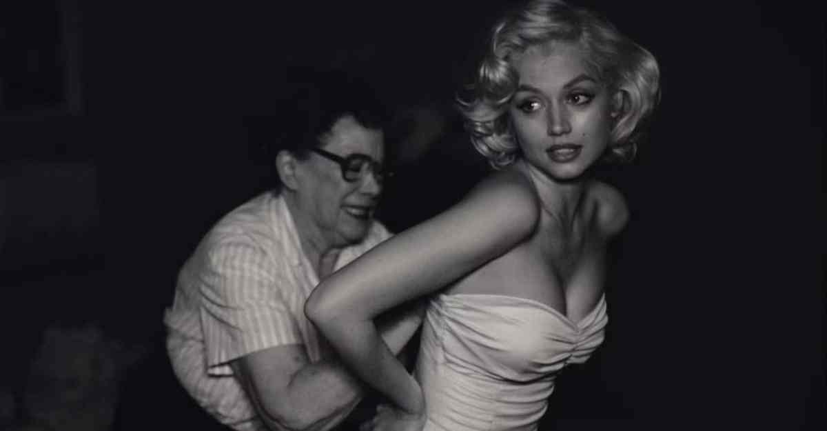 Blonde teaser trailer Netflix Marilyn Monroe Ana de Armas NC-17 movie Norma Jeane Mortenson