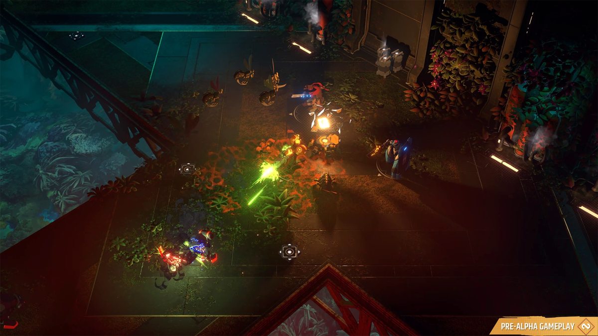 Endless Dungeon preview hands-on OpenDev first run Sega Amplitude Studios twin-stick shooter roguelite tower defense sci-fi squad