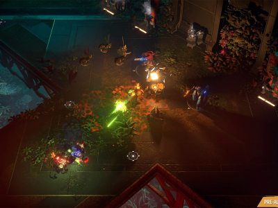Endless Dungeon preview hands-on OpenDev first run Sega Amplitude Studios twin-stick shooter roguelite tower defense sci-fi squad