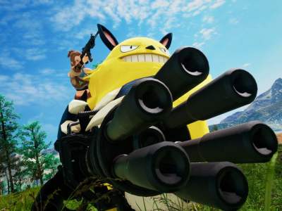Palworld gameplay trailer June 2022 Pocketpair open-world multiplayer crafting survival game Pokémon with guns Pals slavery criminality construction farming eating