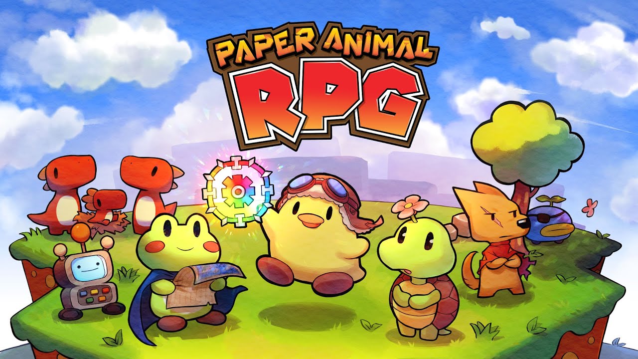 Paper Animal RPG Kickstarter Mario & Luigi Pokémon Mystery Dungeon announcement trailer Cuddling Raccoons Studio Top Hat Studios