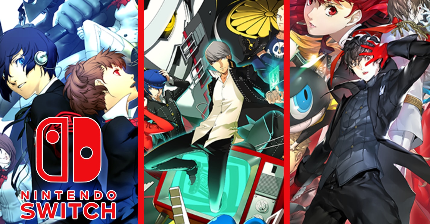 Persona 3 Portable Persona 4 Golden Persona 5 Royal Nintendo Switch Atlus announcement trailer release date P3P P4G P5R Nintendo Direct Mini: Partner Showcase