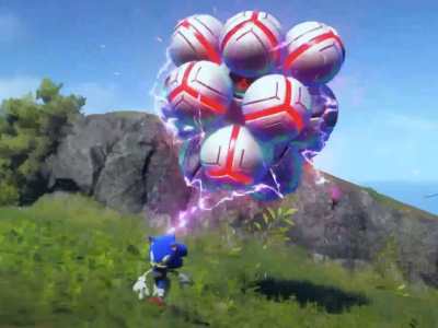 Sonic Frontiers combat gameplay video reveal IGN first look new Sonic the Hedgehog battle mechanics moves special attacks