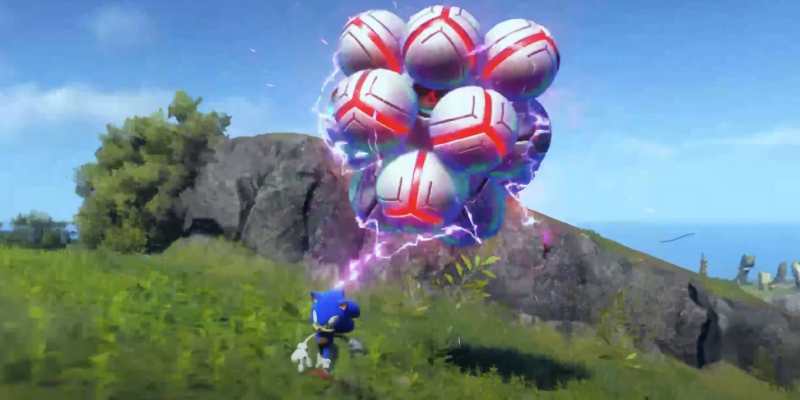 Sonic Frontiers combat gameplay video reveal IGN first look new Sonic the Hedgehog battle mechanics moves special attacks