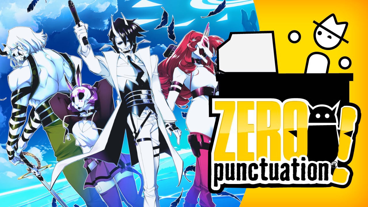 Neon White Zero Punctuation Yahtzee Croshaw review Annapurna Interactive Angel Matrix