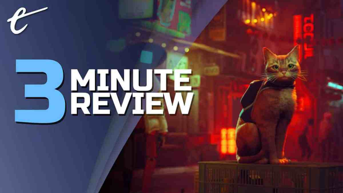 Stray Review in 3 Minutes Annapurna Interactive BlueTwelve Studio cat action adventure PS4 PS5 PC Steam