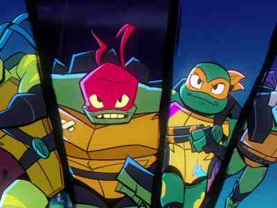 Rise of the Teenage Mutant Ninja Turtles: The Movie trailer Netflix animated Krang family Casey Jones time traveler