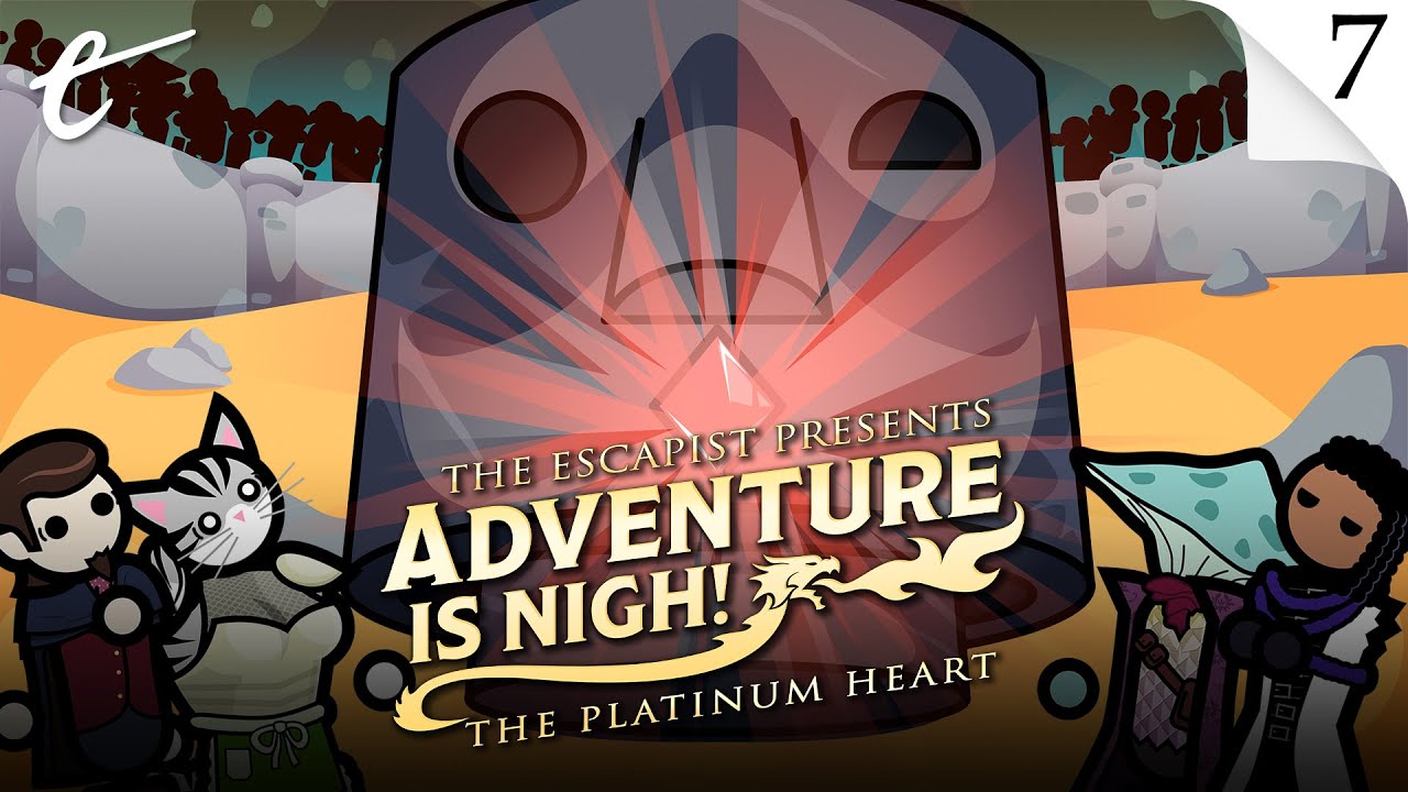 Adventure Is Nigh The Platinum Heart episode 7 season 2 Murder-Dome Magpie Games Root: The Role-Playing Game RPG Jack Packard DM Yahtzee Croshaw KC Nwosu Amy Campbell Jesse Galena