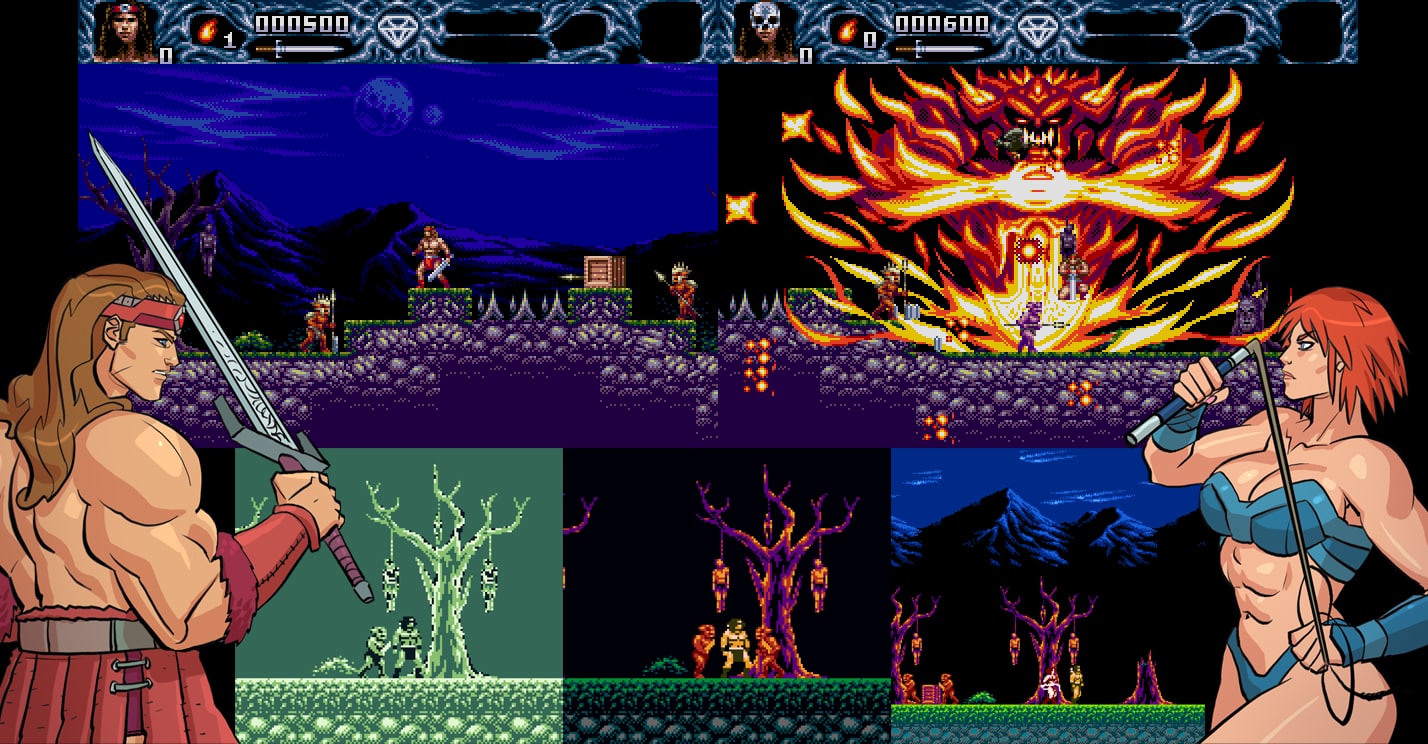 Black Jewel Reborn Kickstarter NES SNES Sega Genesis Game Boy hack and slash co-op PSCD Games