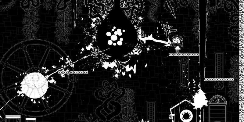 Eyes in the Dark review PC Steam EGS roguelite Under the Stairs Gearbox Publishing Victoria Bloom roguelite roguelight excellent fun fair addicting monochrome