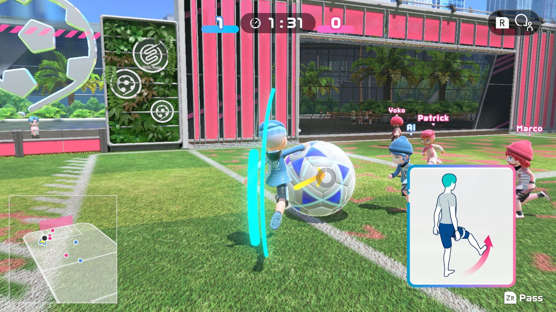 Nintendo Switch Sports update July 26, 2022 Four-on-Four and One-on-One Soccer matches Slide Attack Rocket Serve Volleyball Pro League S Rank and ∞ Rank